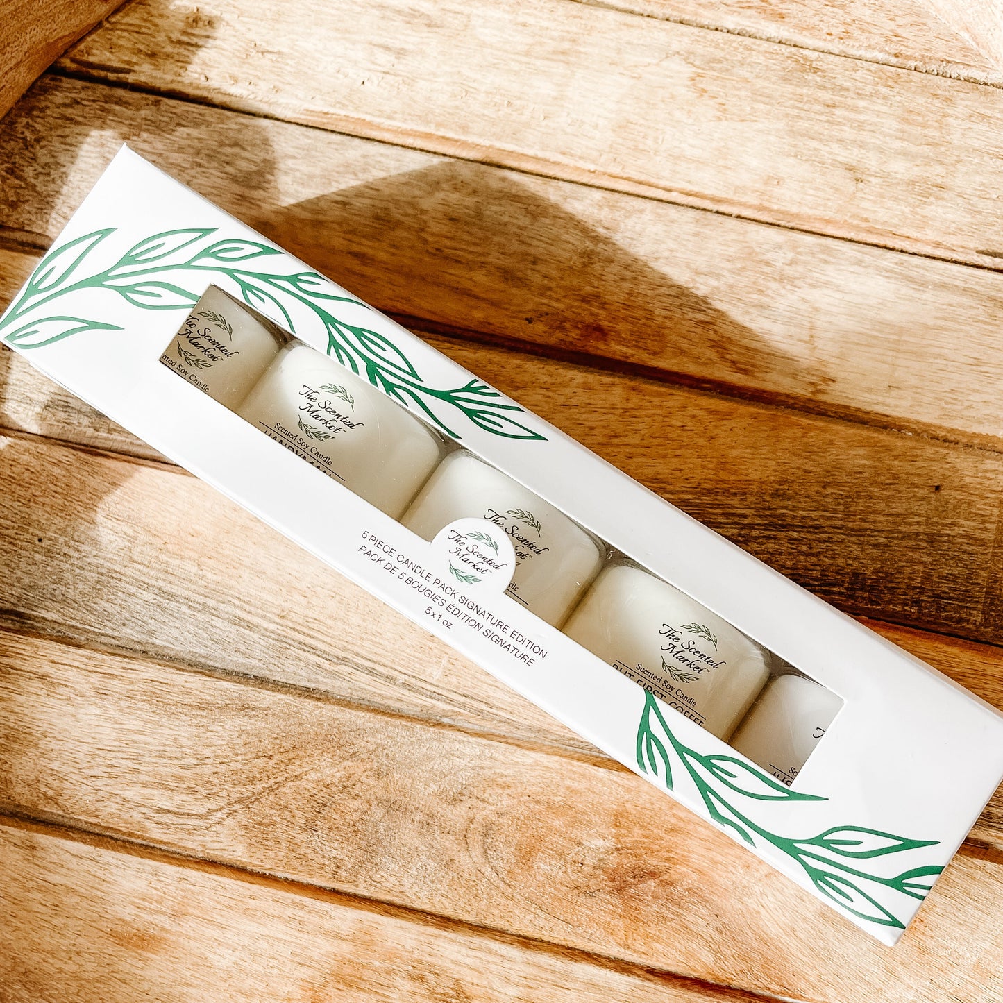 Signature Candle Sample 5-Pack – Best-Selling Scents, Clean Soy Wax - The Scented Market
