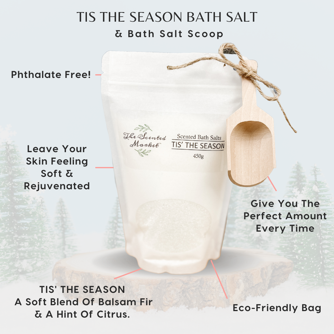 TIS' THE SEASON Bath Salt - The Scented Market Bath Additives