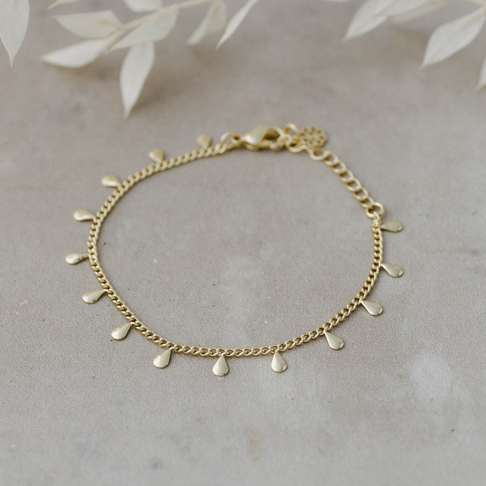 Tassel Gold Bracelet - The Scented Market Bracelets