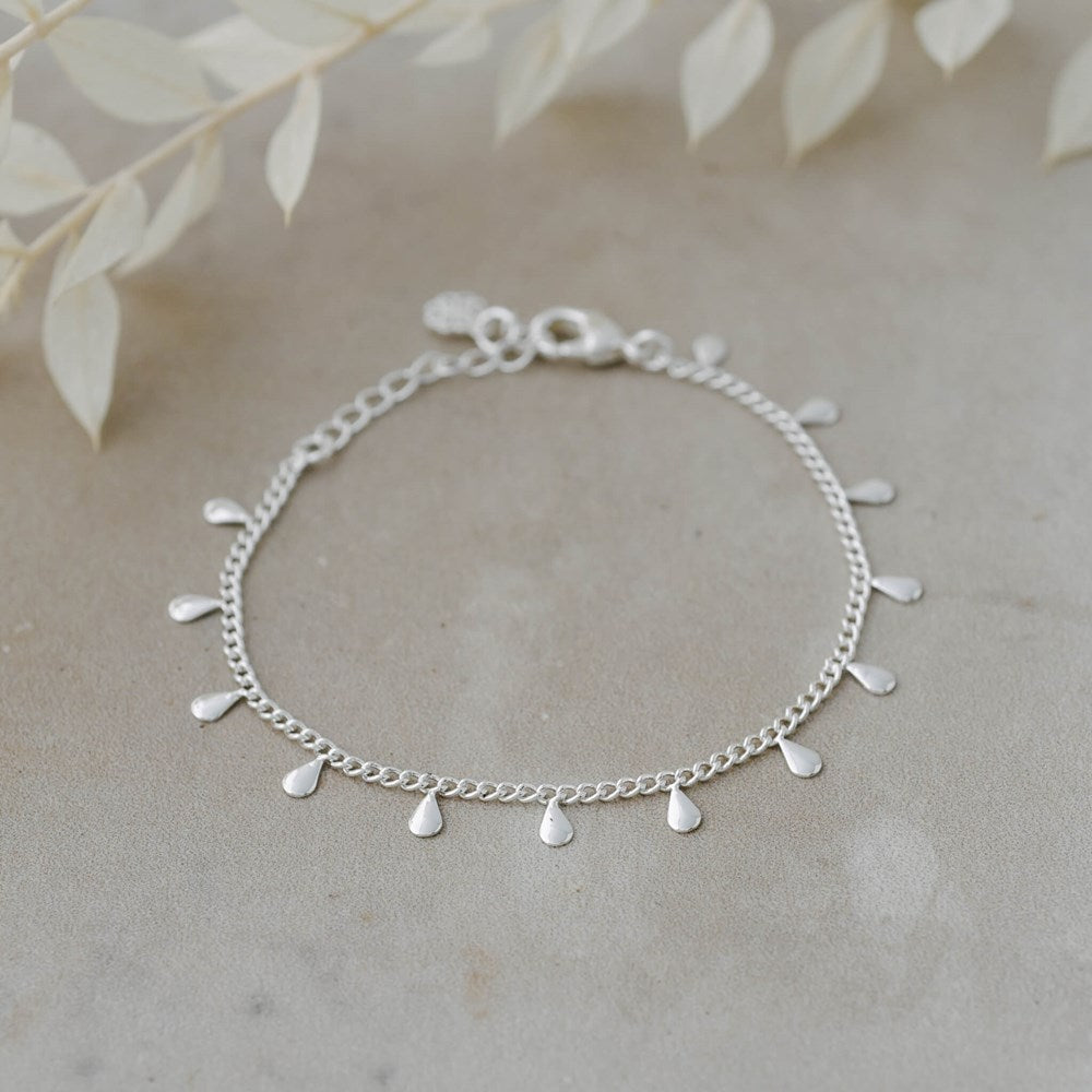 Tassel Silver Bracelet - The Scented Market Bracelets