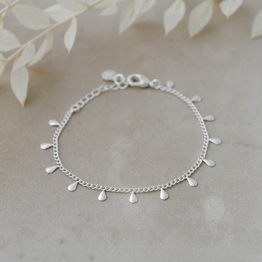 Tassel Silver Bracelet - The Scented Market  Bracelets