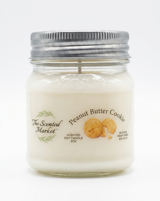 PEANUT BUTTER Cookie Scented Soy Candle 8 oz