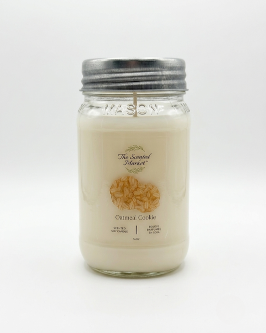 OATMEAL Cookie Scented Soy Candle 16 oz