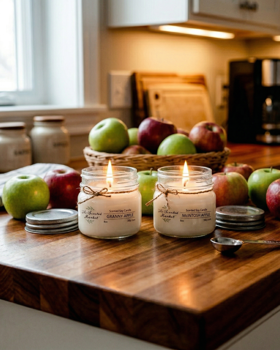 Apple Orchard Candle 2 Pack – Granny Apple & McIntosh Apple