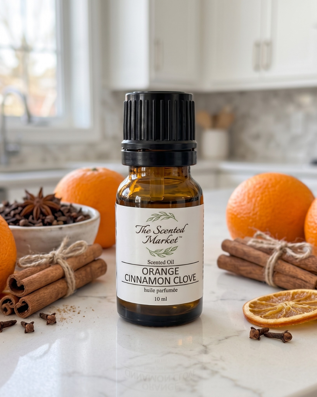 ORANGE CINNAMON CLOVE Premium Fragrance Oil | 10 ml Concentrated Scent Oil