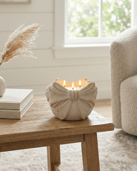 The BOW Candle - 3 Wick Soy Wax