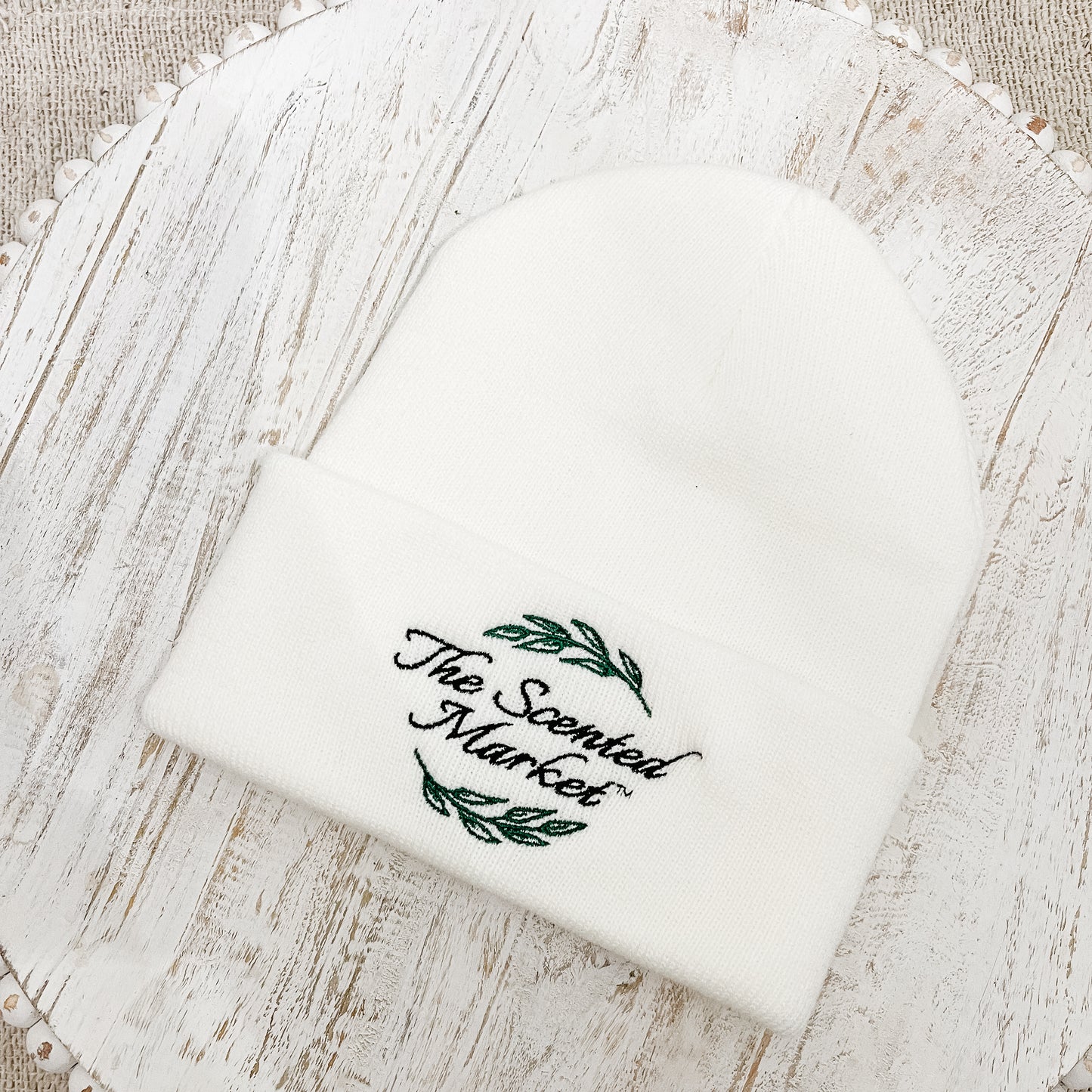 Toque - White - The Scented Market Hats
