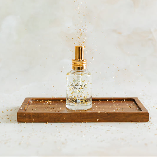 Travel Size Cool Quartz Luxury Perfume – with Gold Leaf Flecks - The Scented Market  Perfume & Cologne