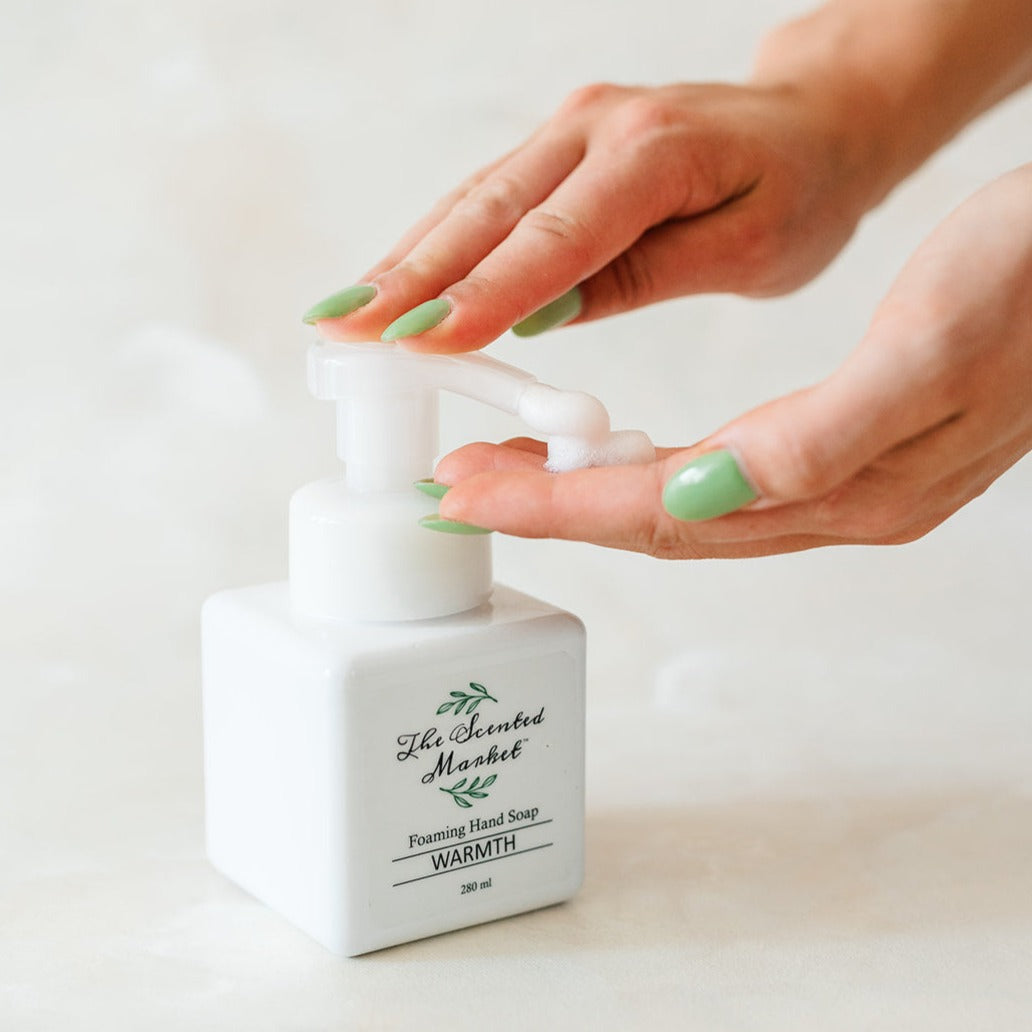 WARMTH Foaming Hand Soap - The Scented Market Liquid Hand Soap