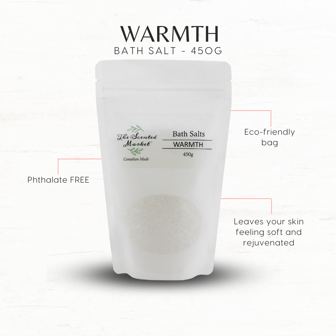 WARMTH Relaxing Bath Salt - The Scented Market Bath Additives