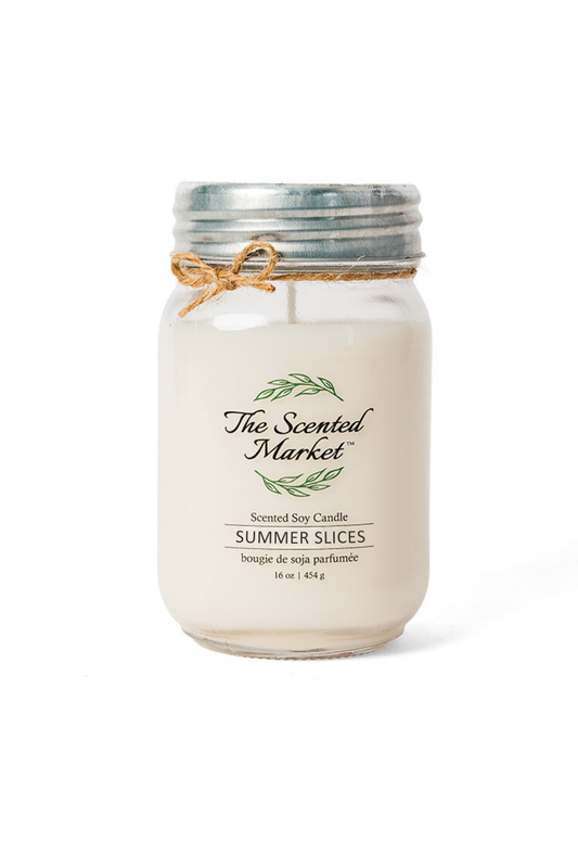 WATERMELON Soy Wax Candle 16 oz - The Scented Market  Candles