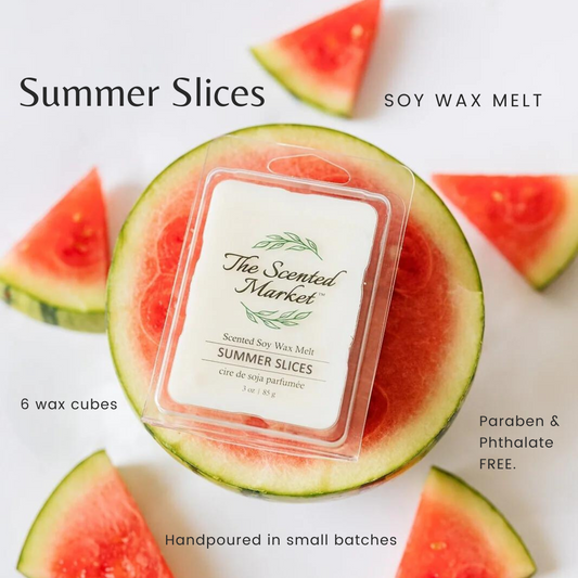 WATERMELON Soy Wax Melt - The Scented Market Wax Tarts