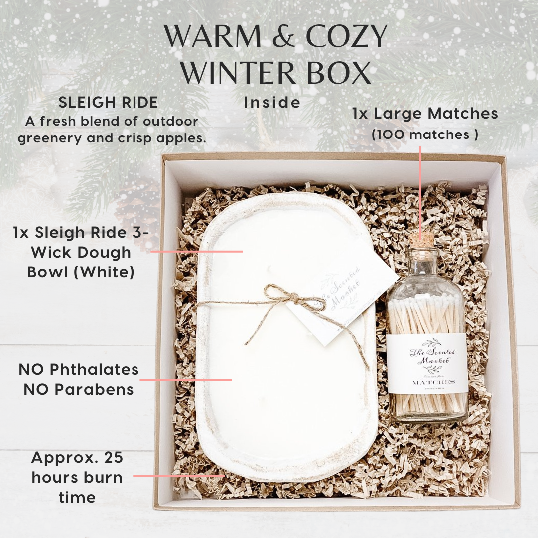 Warm & Cozy Winter Box - The Scented Market