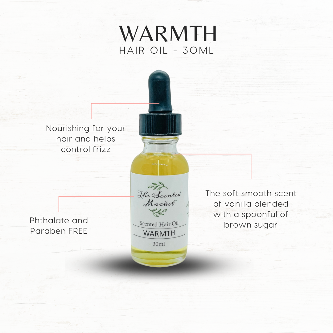 Hair Oil - WARMTH - The Scented Market