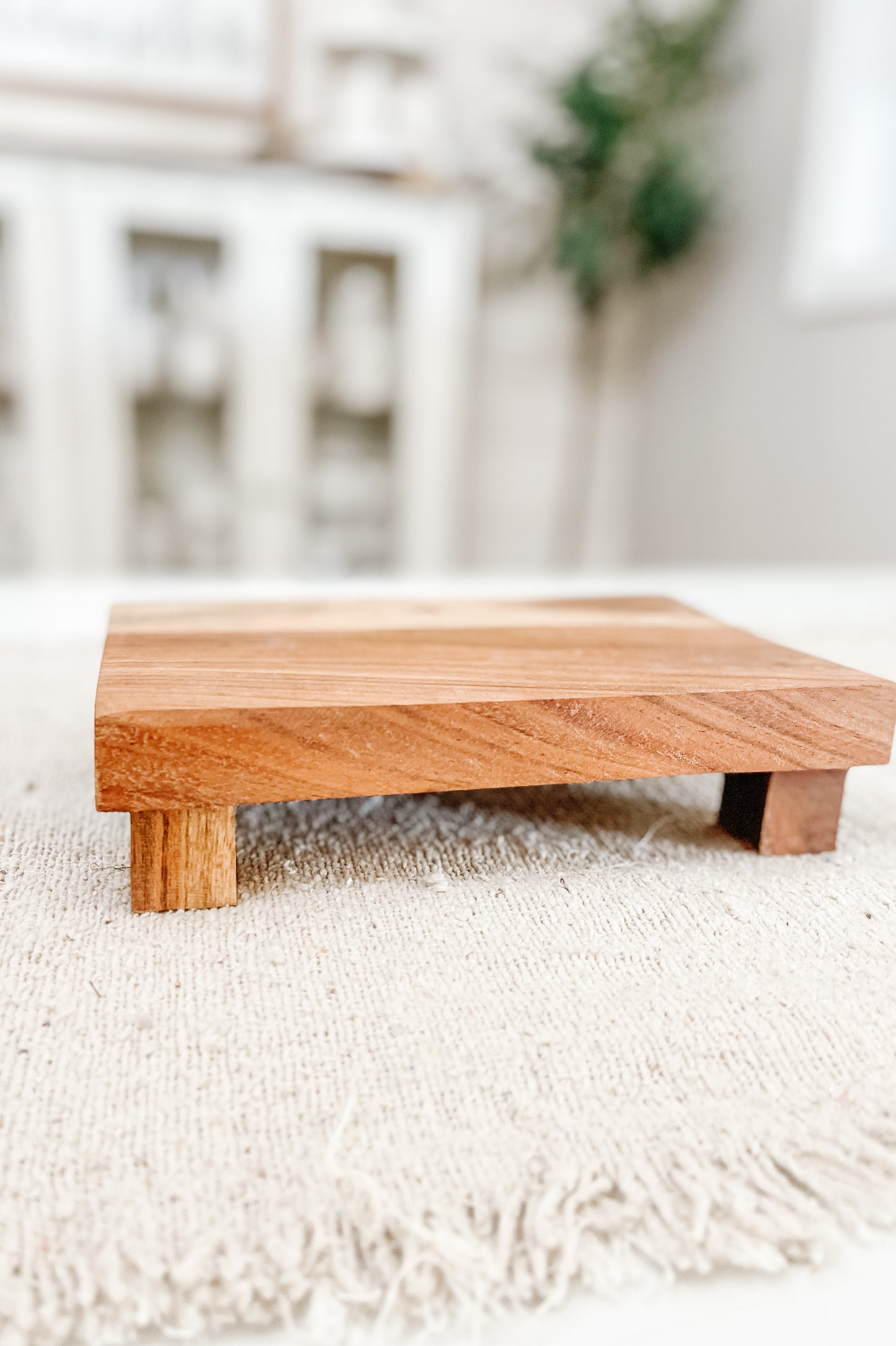 Wooden Candle Riser - Rectangular - The Scented Market