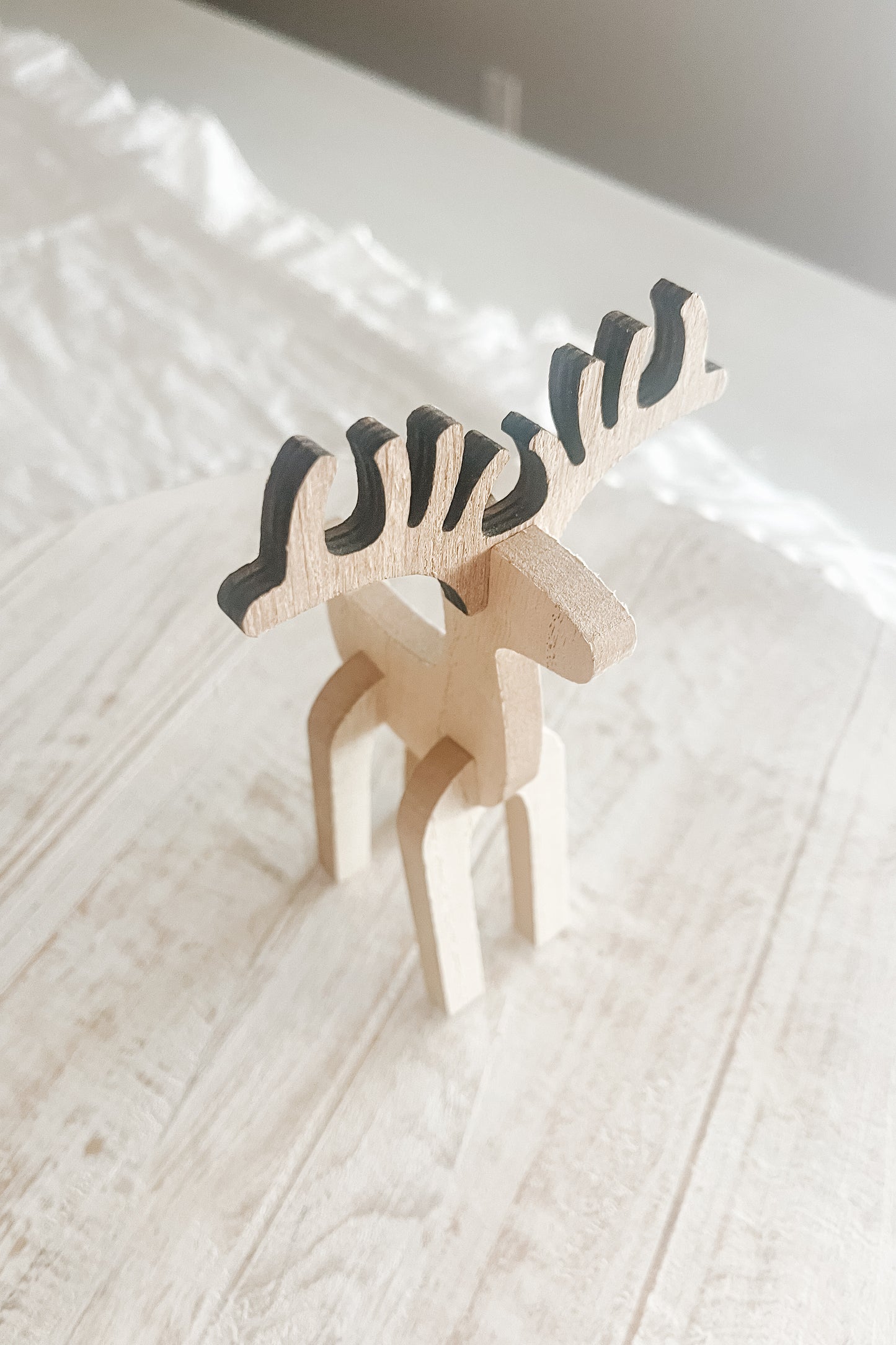 Wooden Reindeer - The Scented Market