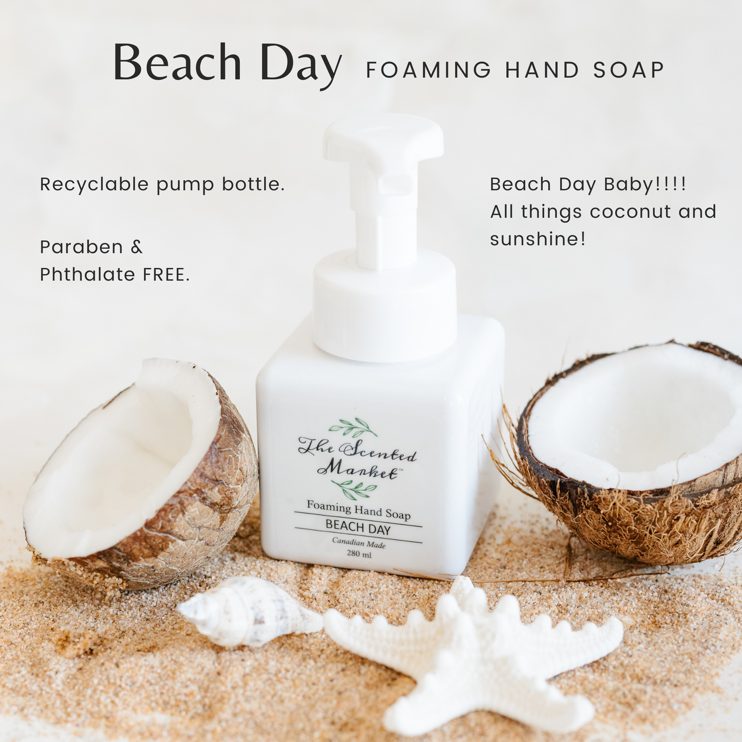 BEACH DAY Foaming Hand Soap - The Scented Market