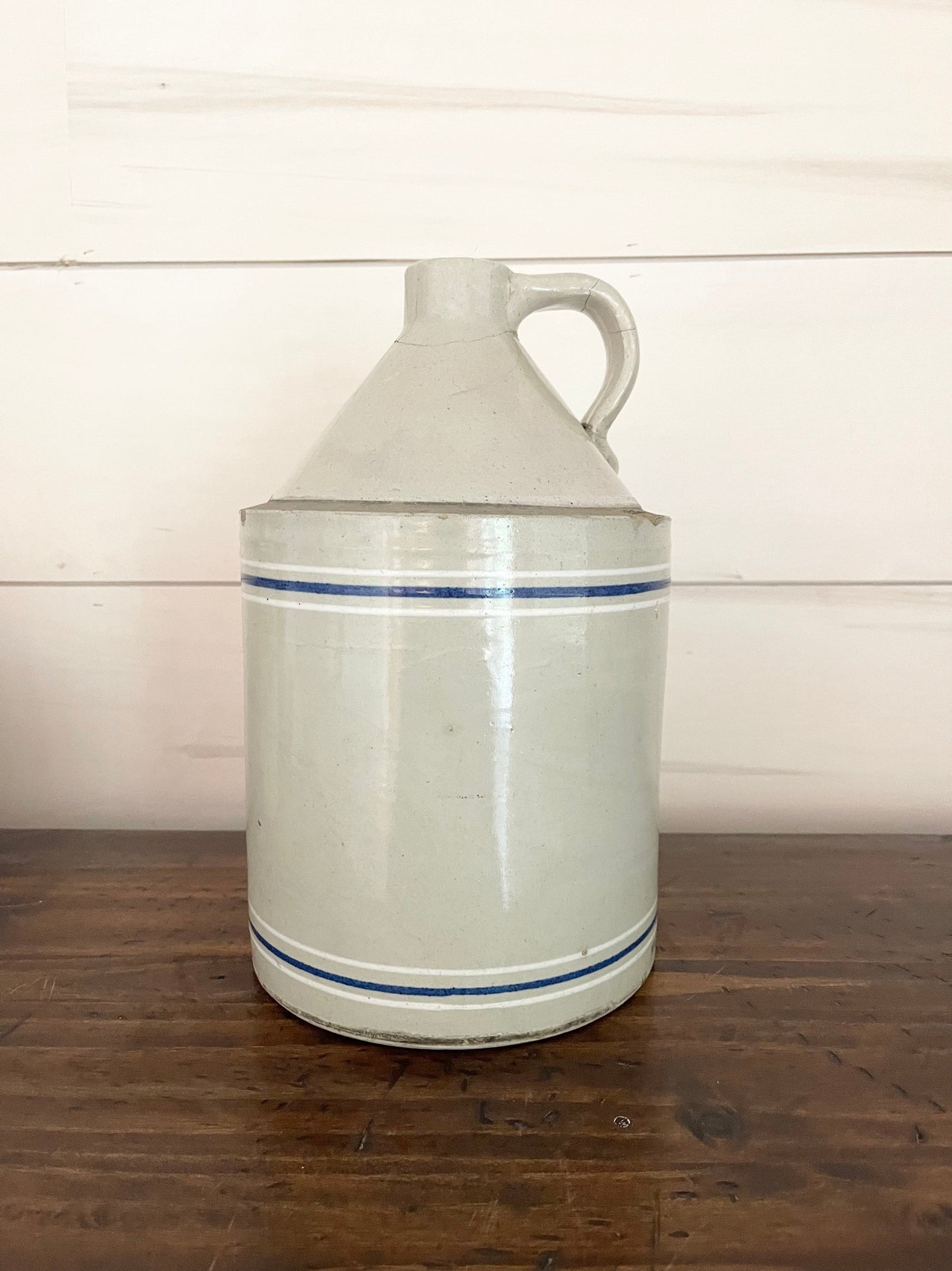 Antique Crock – Rustic Farmhouse Ceramic Decor - The Scented Market Decorative Jars