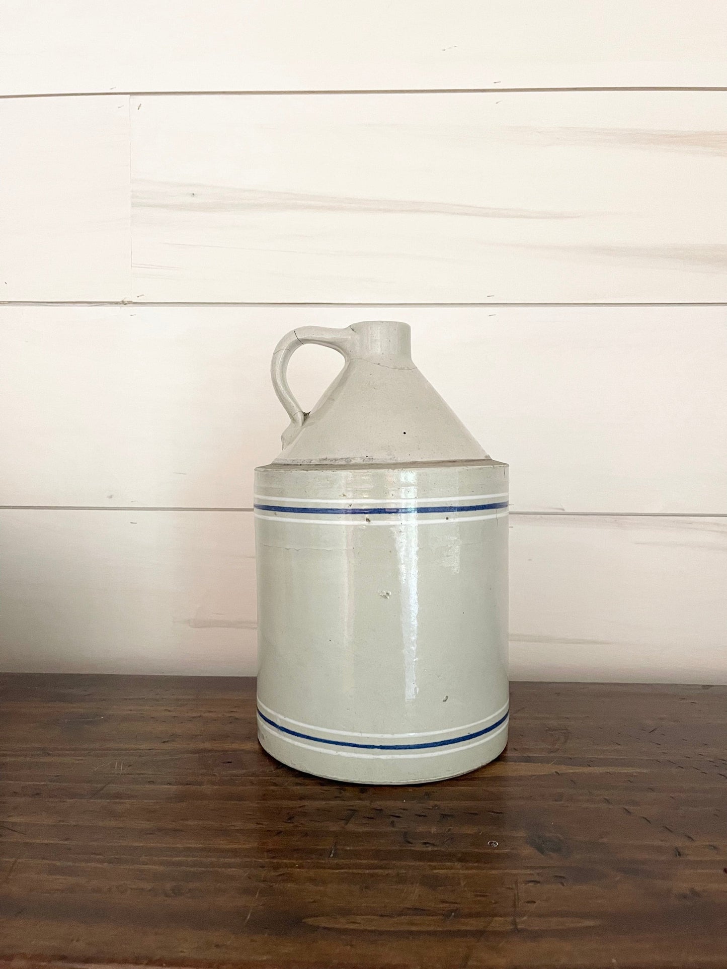 Antique Crock – Rustic Farmhouse Ceramic Decor - The Scented Market Decorative Jars