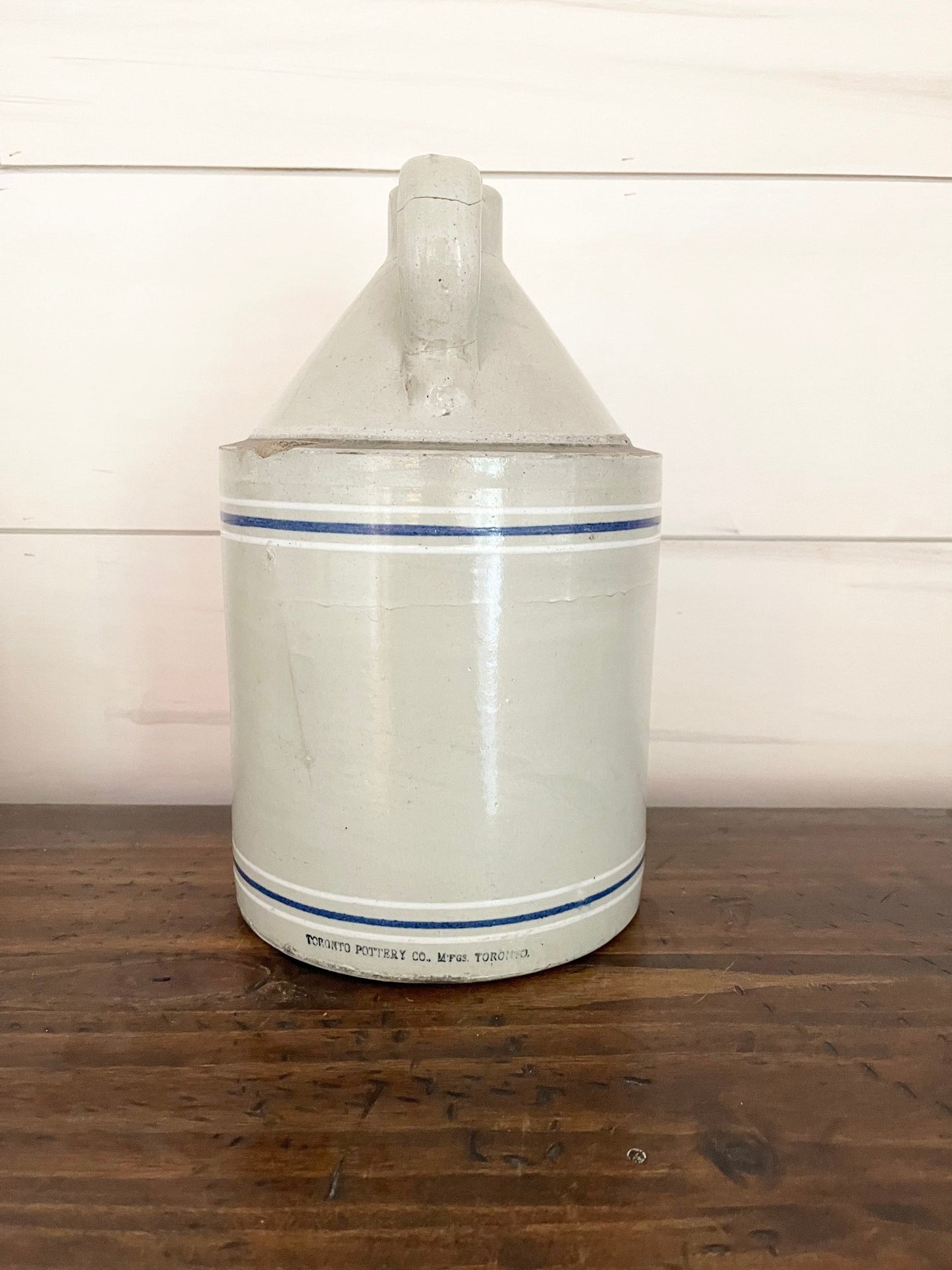 Antique Crock – Rustic Farmhouse Ceramic Decor - The Scented Market Decorative Jars