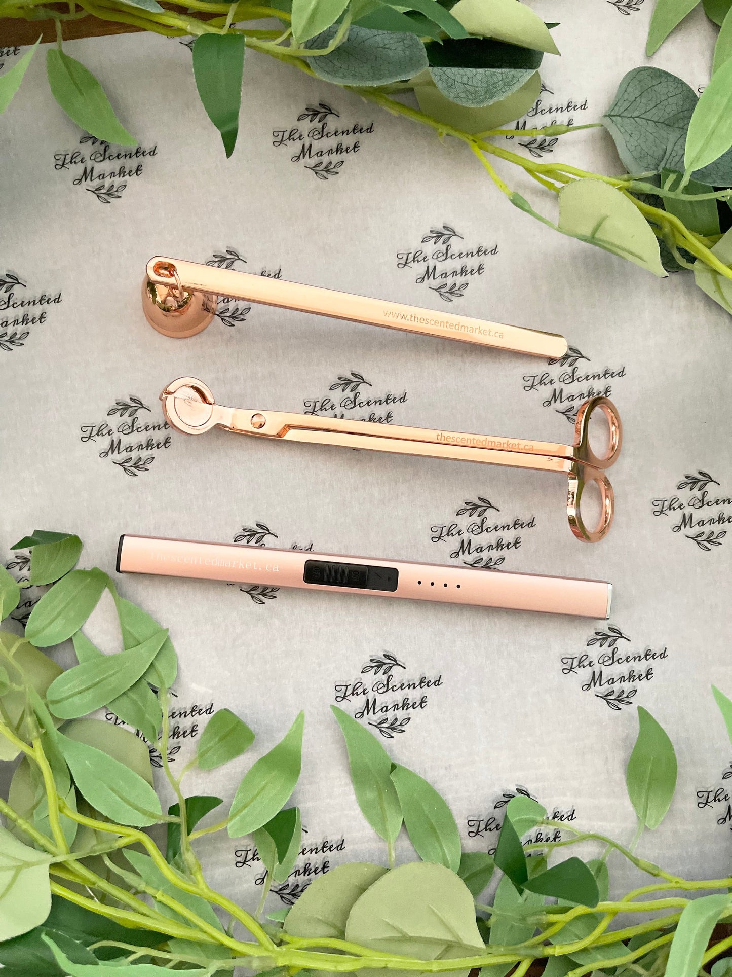 Candle Snuffer - Rose Gold - The Scented Market Candle Snuffers
