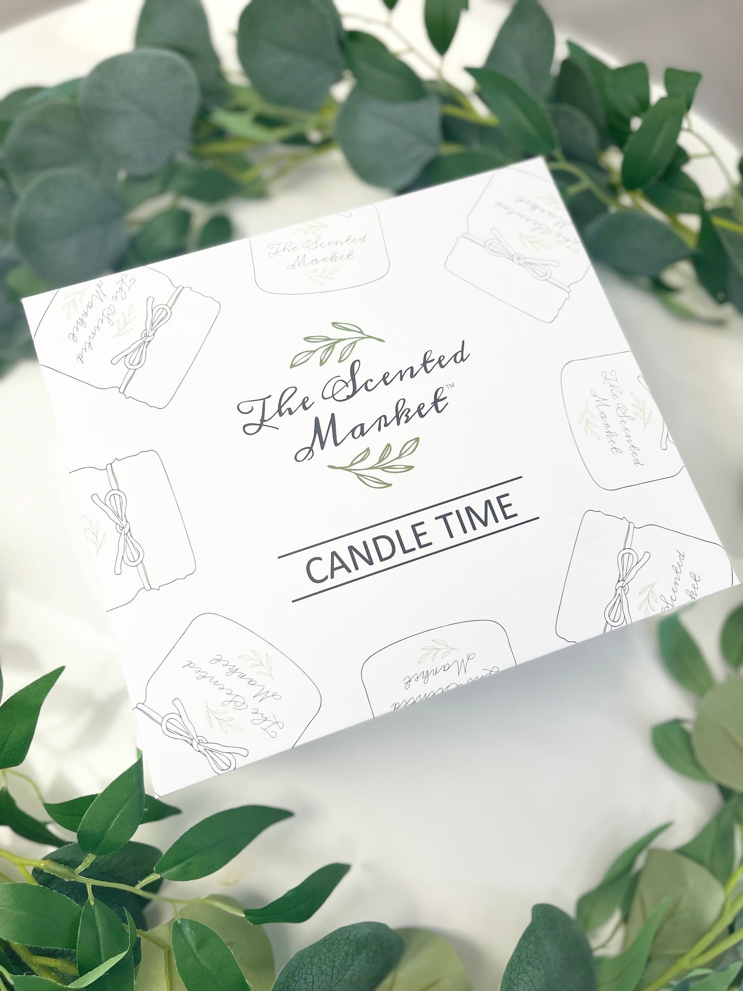 Candle Time Gift Box – 4 Scented Soy Candles - The Scented Market Candles