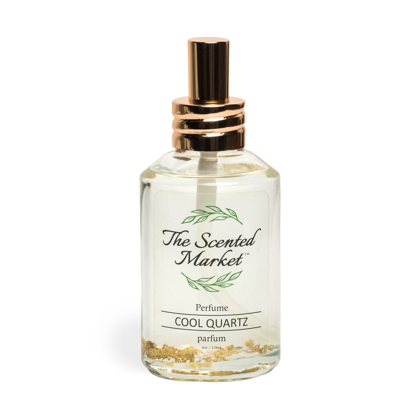 Cool Quartz Luxury Perfume – Warm, Deep & Passionate Scent with Gold Leaf Flecks - The Scented Market Perfume & Cologne