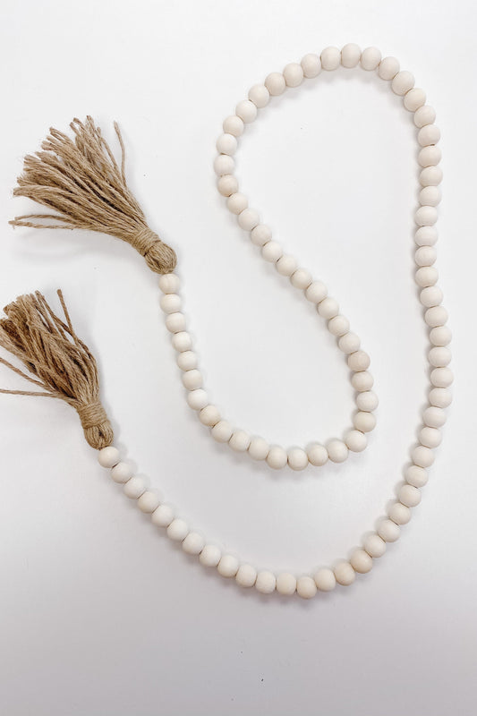 Decor Bead Double Tassel Garland - The Scented Market Decor