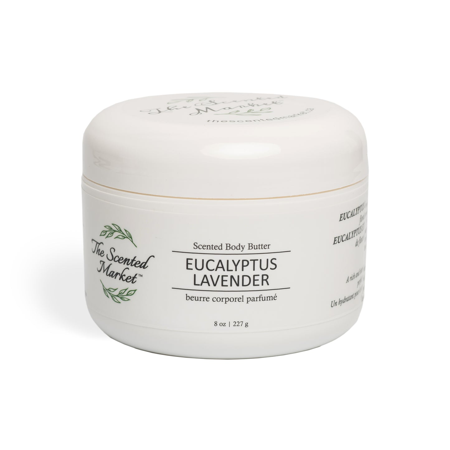 EUCALYPTUS LAVENDER Scented Body Butter - The Scented Market Lotion & Moisturizer