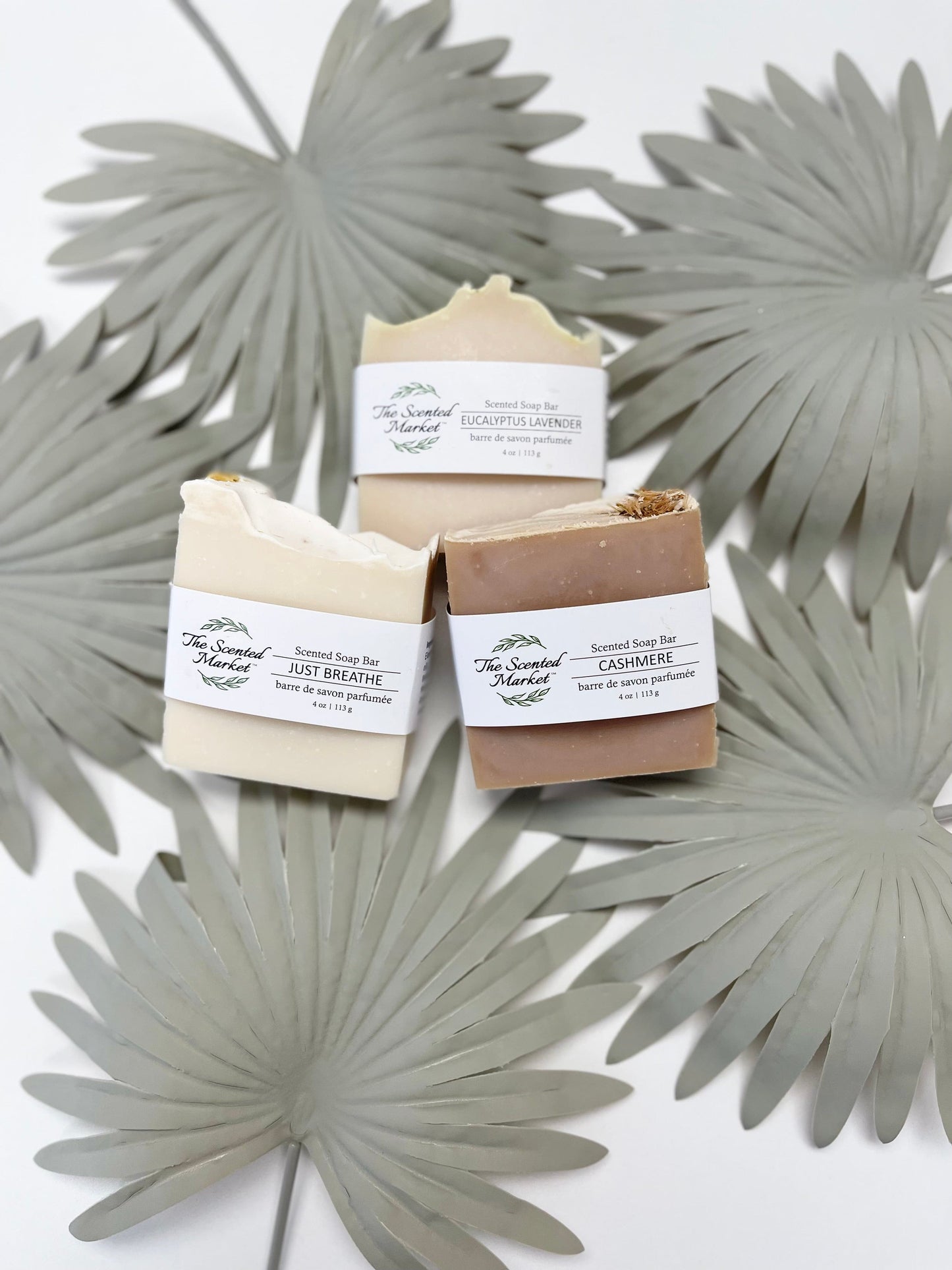 EUCALYPTUS LAVENDER - Scented Soap Bar - The Scented Market Bar Soap