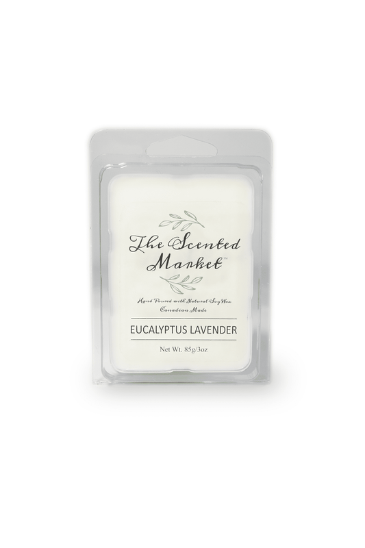 EUCALYPTUS LAVENDER Soy Wax Melt - The Scented Market  Wax Tarts