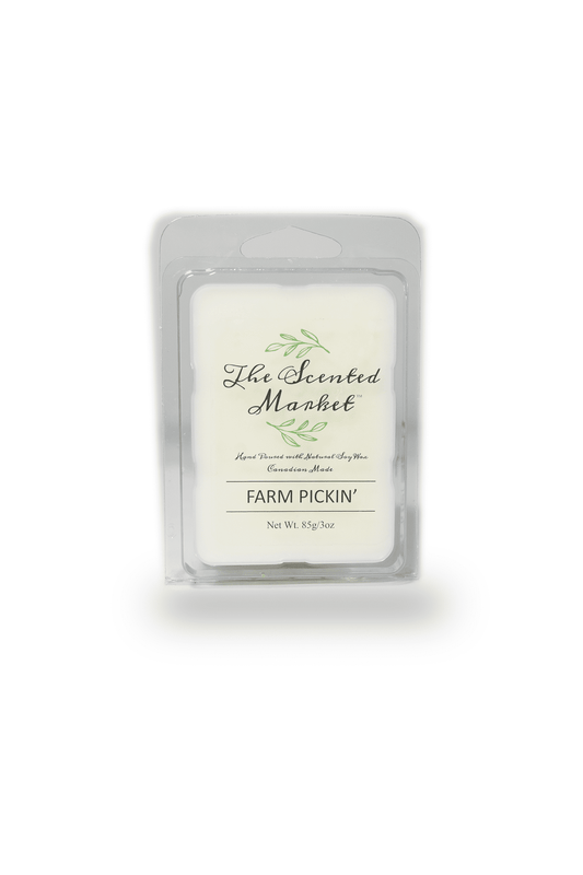 FARM PICKIN' Soy Wax Melt - The Scented Market  Wax Tarts