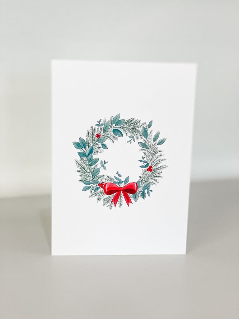 Holiday Greeting Card Set – 4 Festive Cards with Envelopes - The Scented Market Greeting & Note Cards