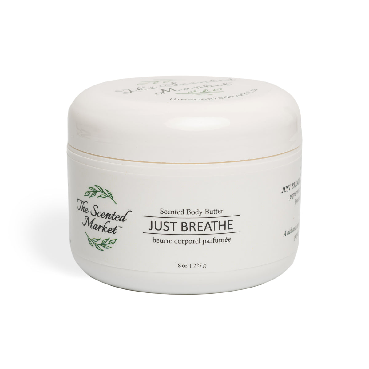 JUST BREATHE Scented Body Butter - The Scented Market Lotion & Moisturizer