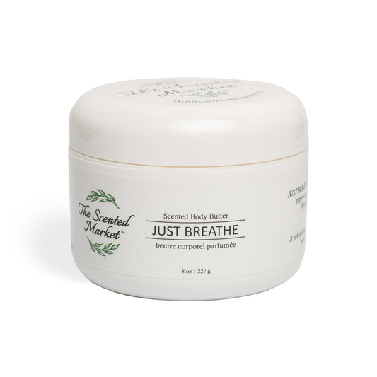 JUST BREATHE Scented Body Butter - The Scented Market Lotion & Moisturizer