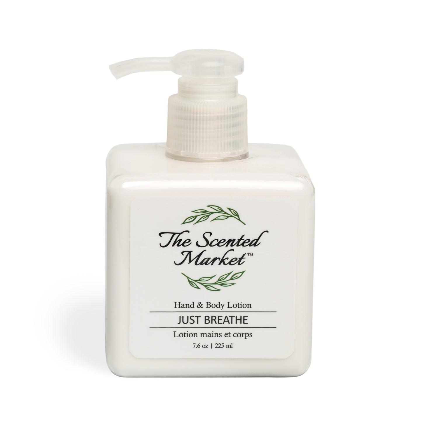 Just Breathe Hand and Body Lotion – Refreshing and Hydrating - The Scented Market Lotion & Moisturizer
