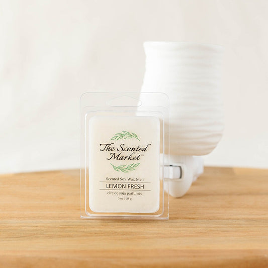 LEMON FRESH Soy Wax Melt - The Scented Market  Wax Tarts