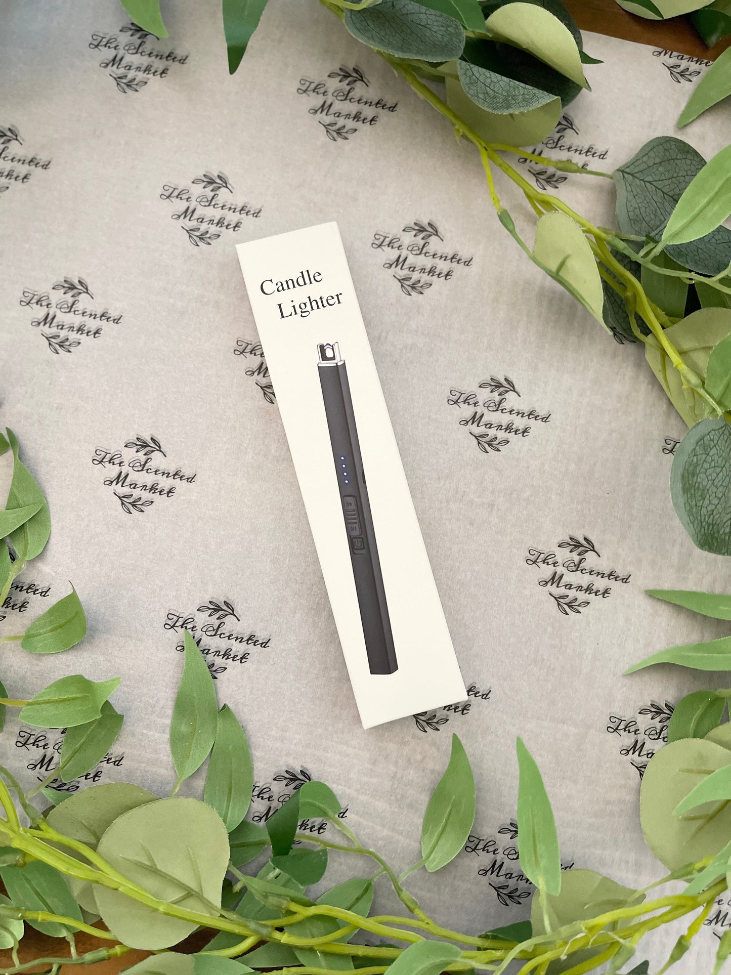 LIGHTER - USB Rechargeable Black - The Scented Market Lighters & Matches