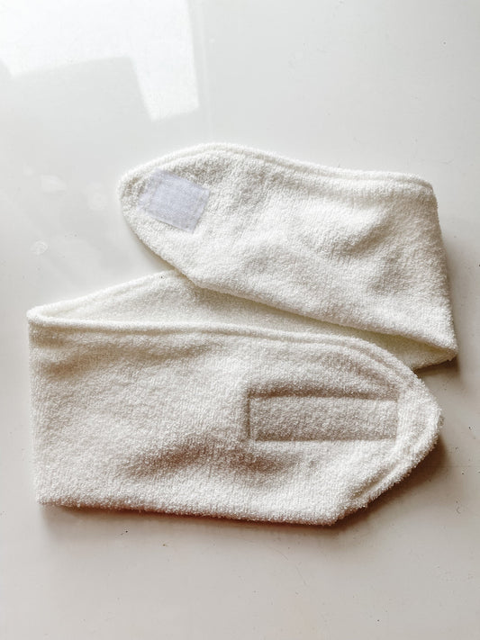 Luxury Spa Headband – Adjustable, Super Soft Organic Bamboo Cotton - The Scented Market Headbands