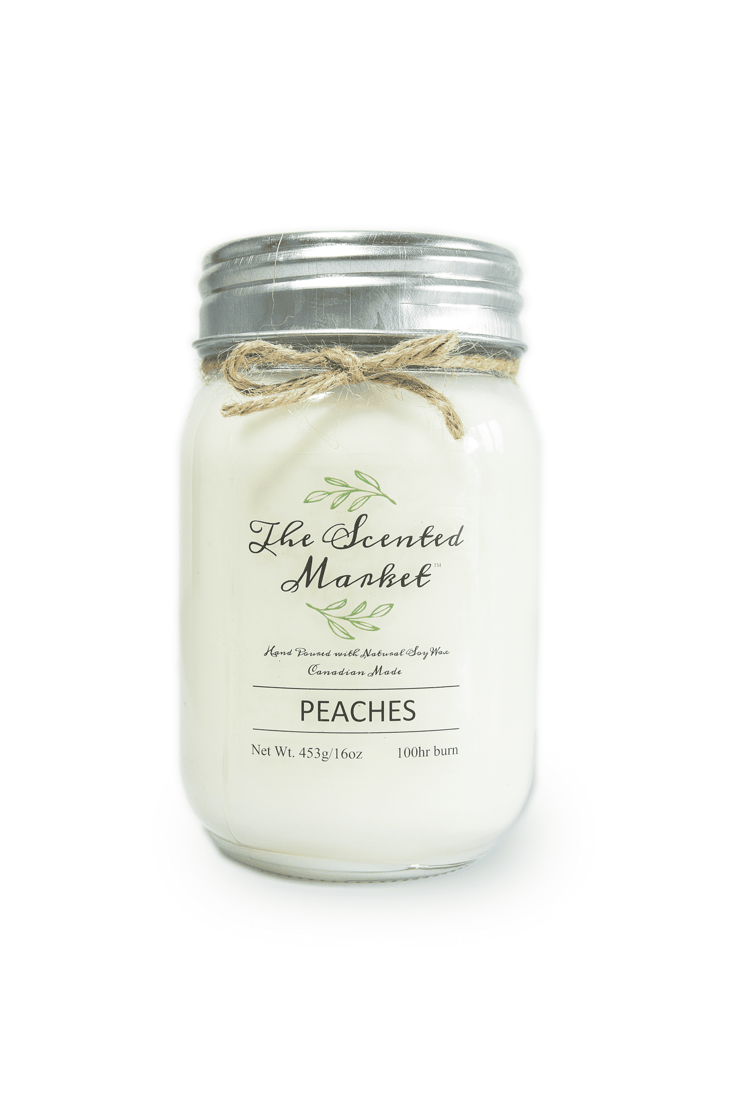 Bougie en cire de soja PEACHES 16 oz