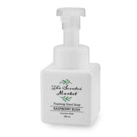 RASPBERRY BUSH Foaming Hand Soap - The Scented Market  Liquid Hand Soap