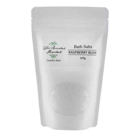 RASPBERRY BUSH Revitalizing Bath Salt - The Scented Market  Bath Additives