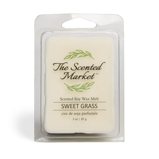 SWEET GRASS Soy Wax Melt - The Scented Market Wax Tarts