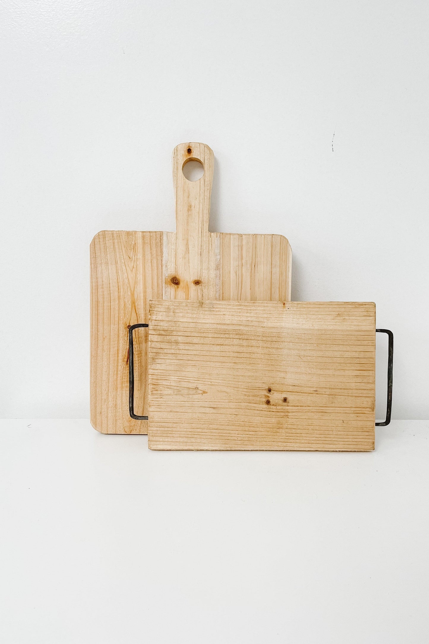 Square Rustic Cutting Board / Charcuterie Board – Handmade Wooden Serving Board - The Scented Market Display Boards