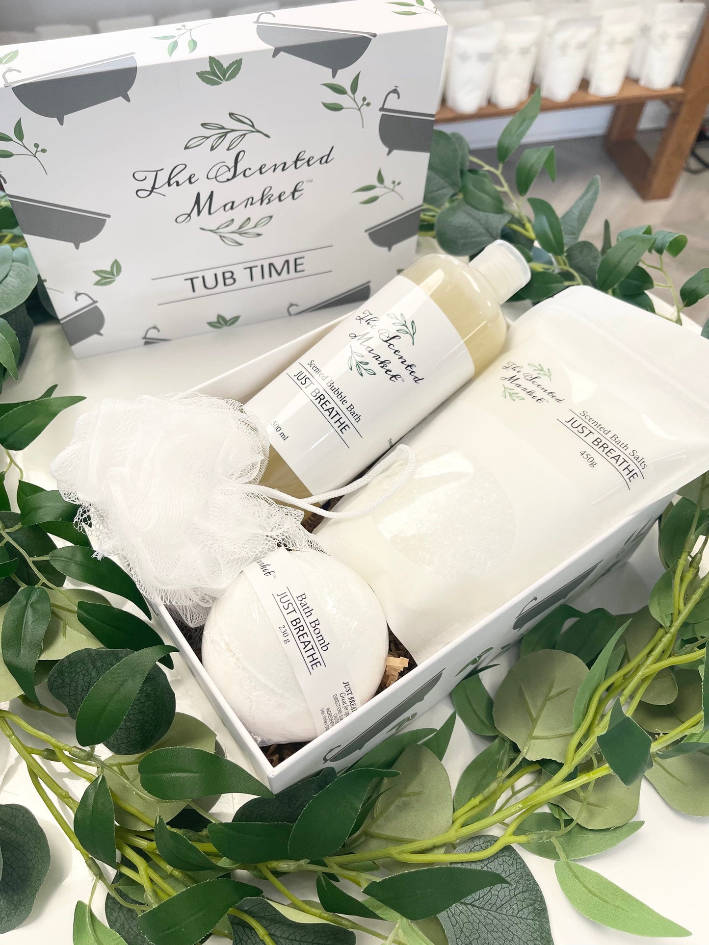 TUB TIME Bath Gift Set - The Scented Market Bath & Body Gift Sets