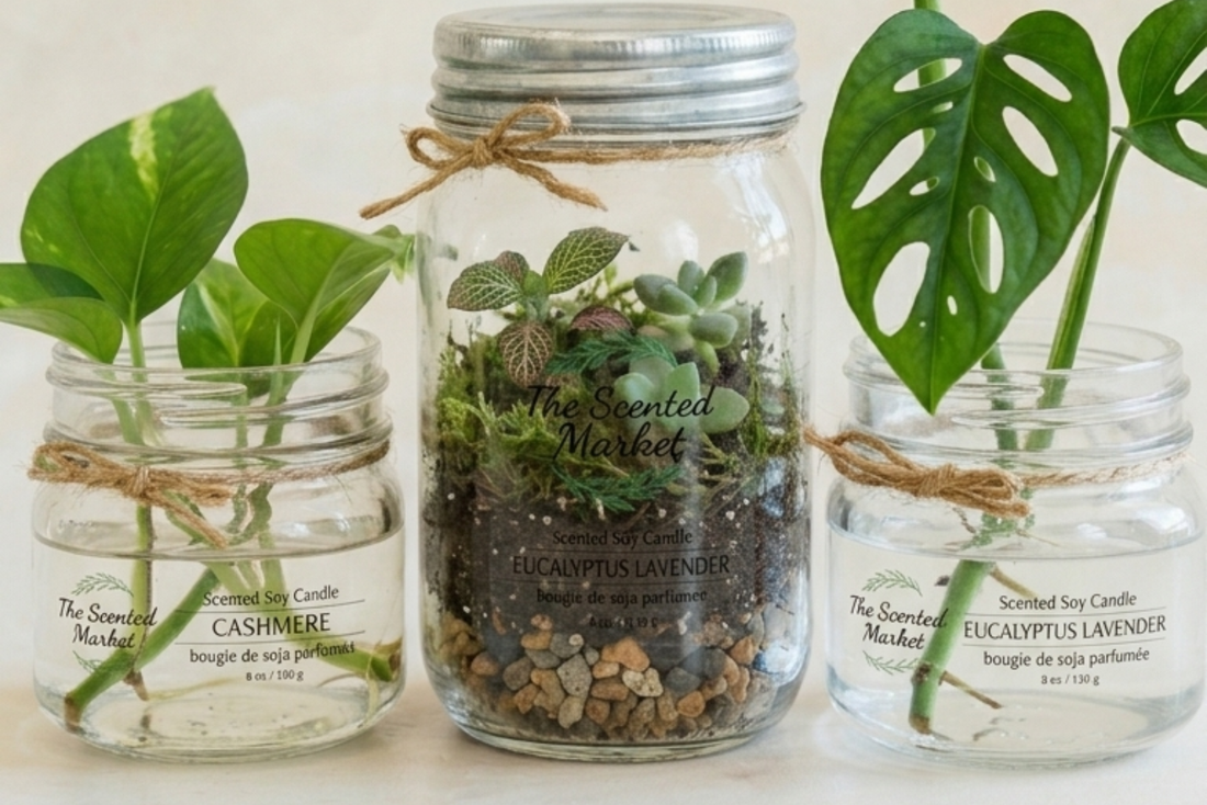 Earth Day Repurposing: The Scented Market Way