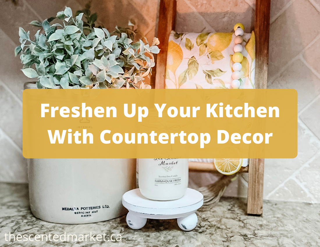 Freshen Up Your Kitchen With Countertop Decor