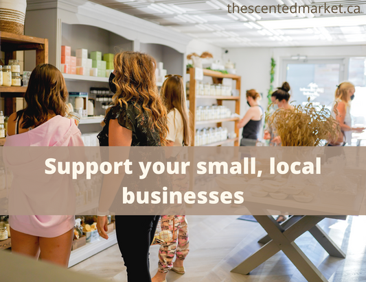 Support your small, local businesses. Market at the Market.