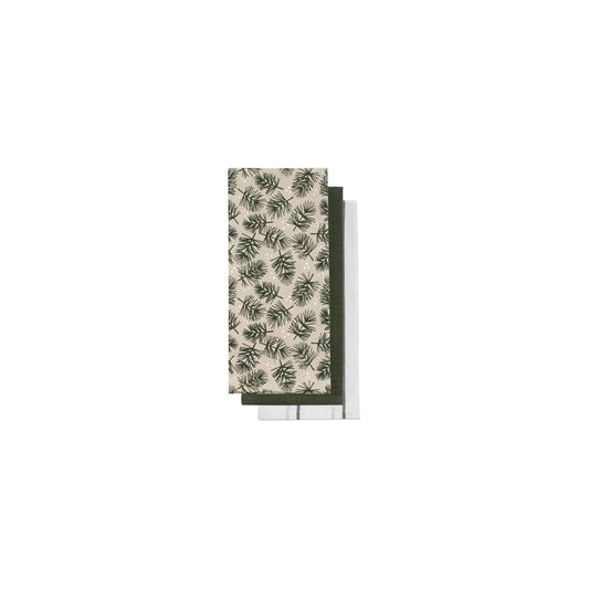 Firs Tea Towel Set of 3