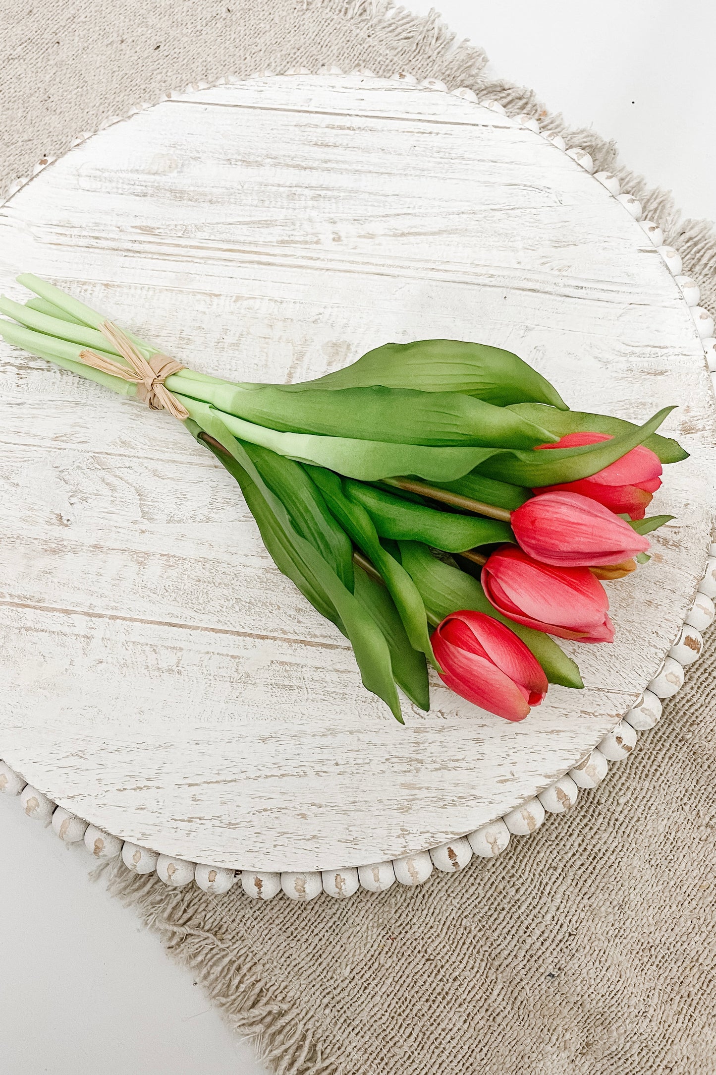 Faux Tulips - Hot Pink - The Scented Market 